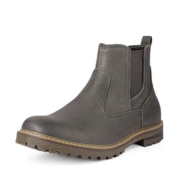 Men's Chelsea Ankle Boots - GREY -  0