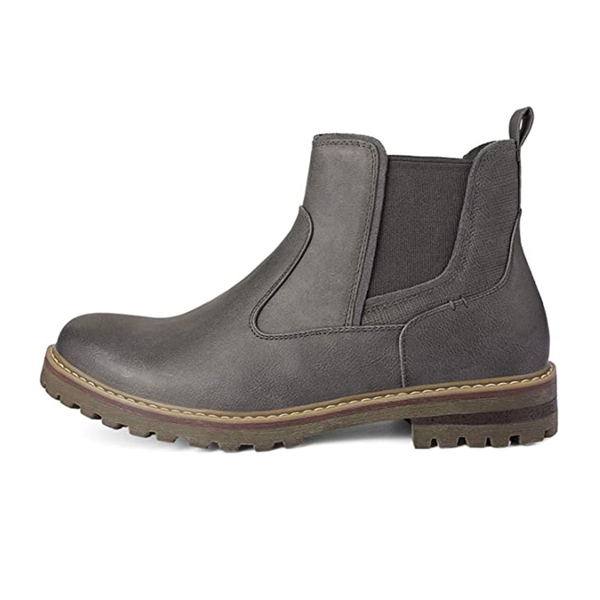 Men's Chelsea Ankle Boots - GREY - 2