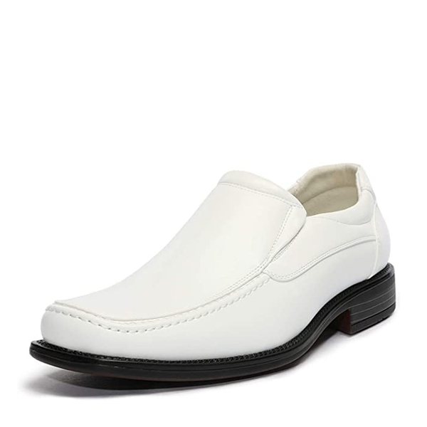Cheap white loafers mens discount