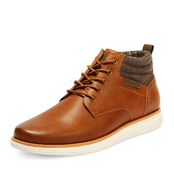 Men's Mid Top Chukka Sneaker Boot - TAN -  0