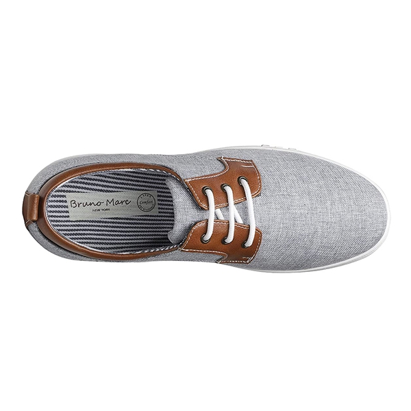 Men's Stylish Fabric Casual Sneakers - BLUE - 3