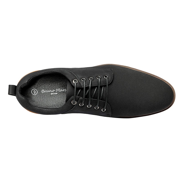 Men's Business Casual Oxford Shoes - BLACK - 3