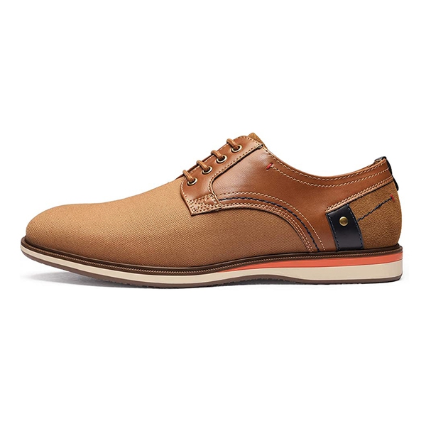 Men's Contemporary Casual Oxfords - TAN - 1