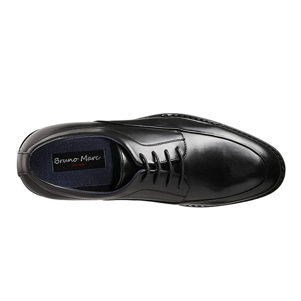 Men's Premium Formal Oxford Shoes - BLACK - 3
