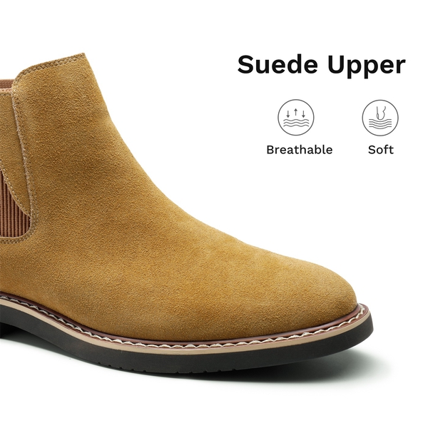 Men s Suede Chelsea Boots brunomarc