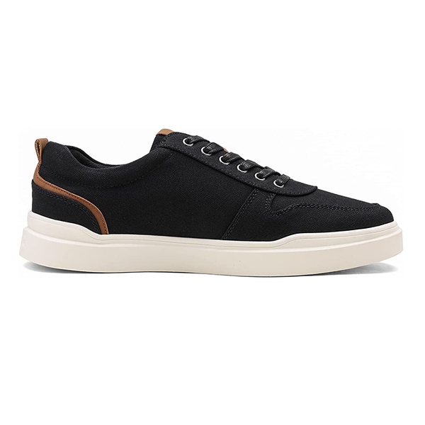 Men's Versatile Durable Canvas Sneakers - BLACK - 1