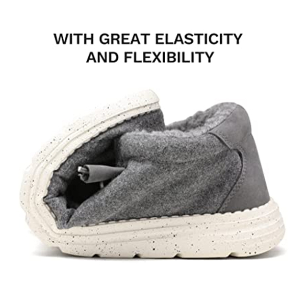 Mens fur lined slip on shoes shop