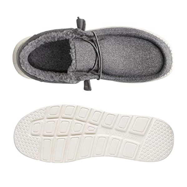 Men s Slip on Fur Lined Loafer Bruno Marc