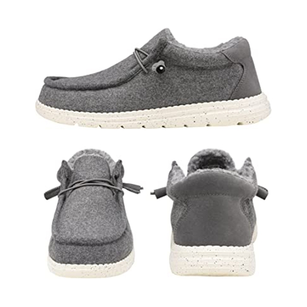 Fur lined loafers mens sales