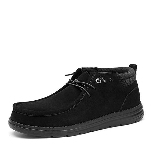 Men's Casual Comfortable Slip-on Loafers - BLACK -  0