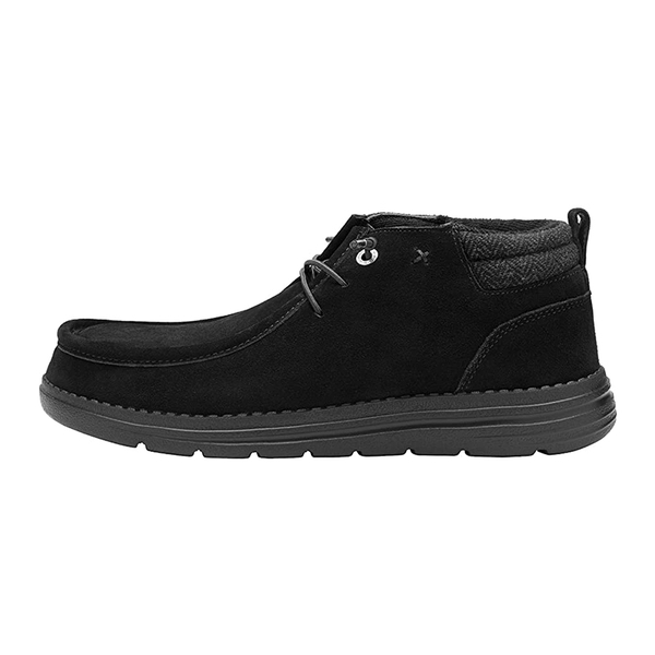 Men's Casual Comfortable Slip-on Loafers - BLACK - 1