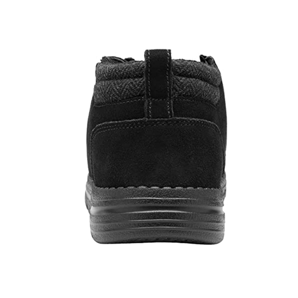 Men's Casual Comfortable Slip-on Loafers - BLACK - 4