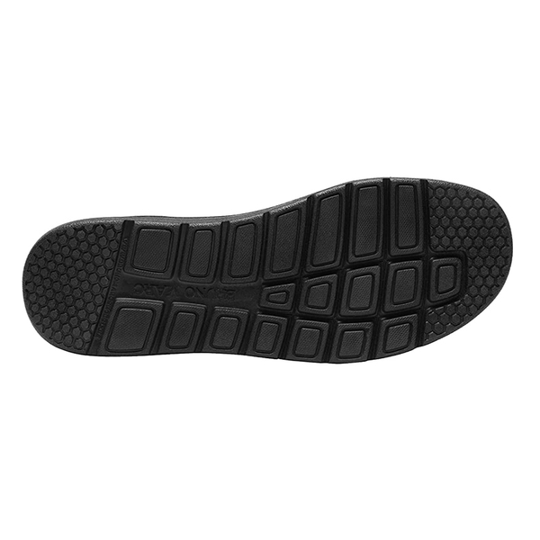 Men's Casual Comfortable Slip-on Loafers - BLACK - 5