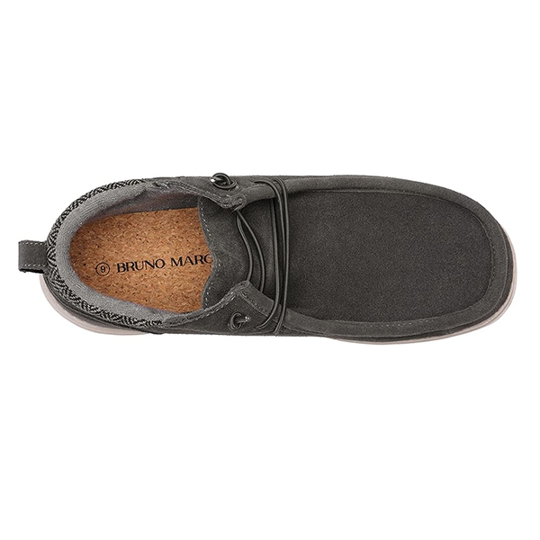 Men's Casual Comfortable Slip-on Loafers - GREY - 3