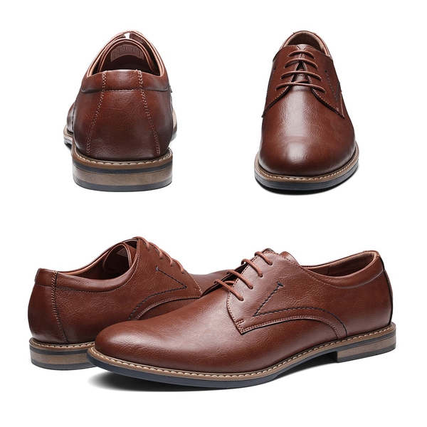 Men's synthetic leather shoes new arrivals