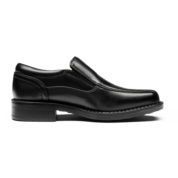 Boys' Memory Foam Dress Loafers - BLACK - 2