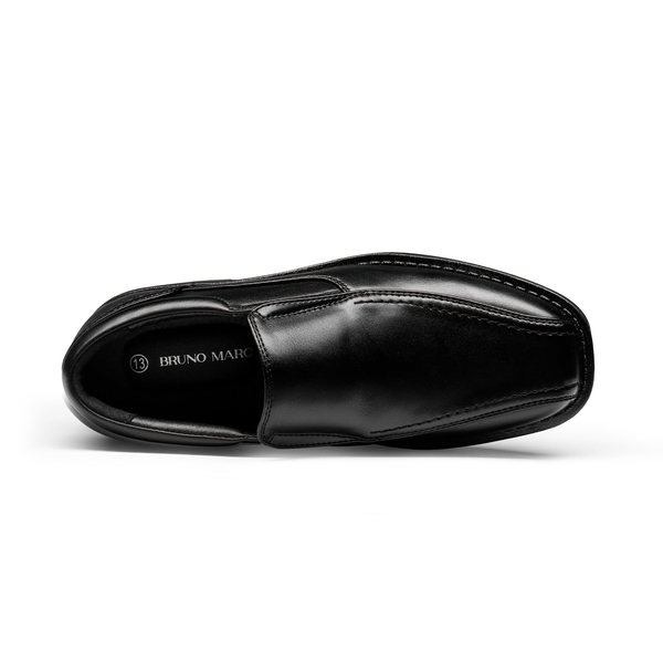 Boys' Memory Foam Dress Loafers - BLACK - 3