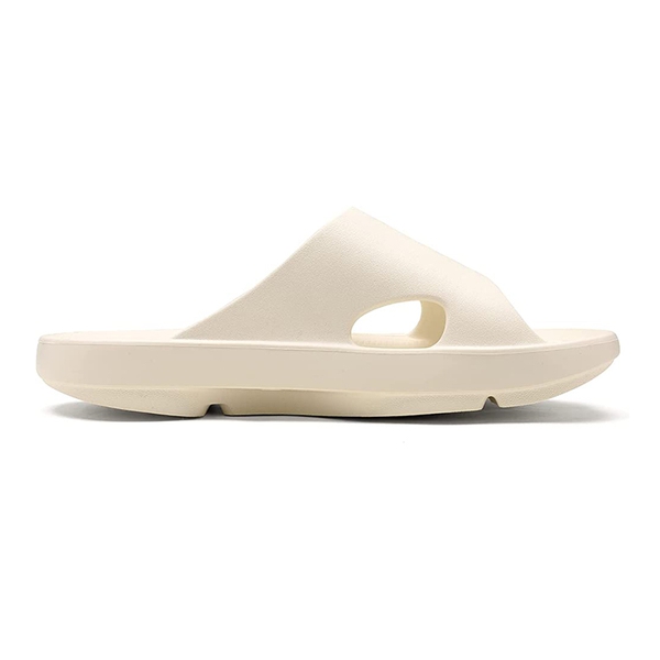 Men's Comfortable Shower Slide Sandals - WHITE - 2