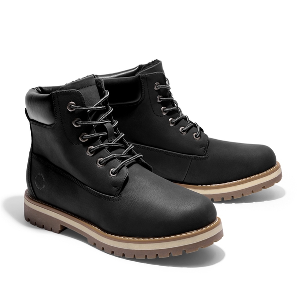 Men's Winter Work Snow Boots  - BLACK - 5