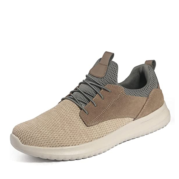 Men's Casual Lightweight Walking Shoes - KHAKI -  0